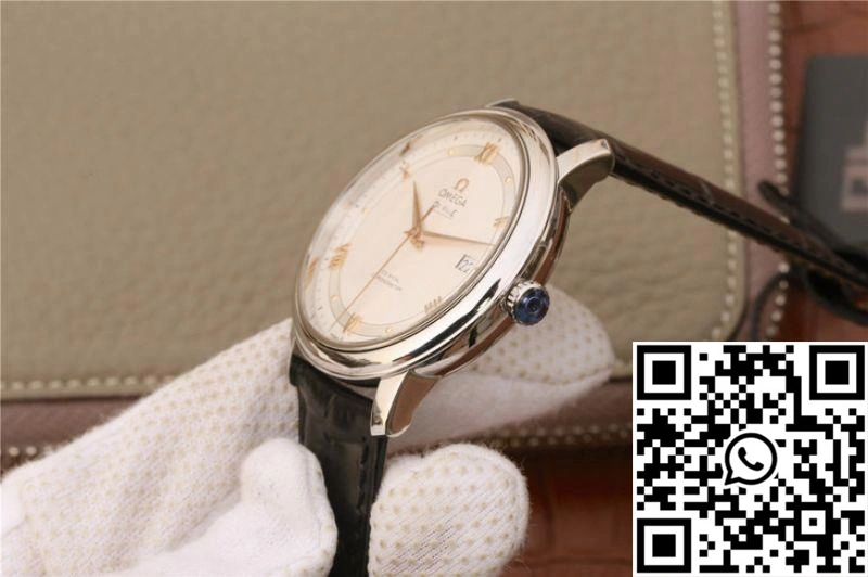 Versatile Omega De Ville Prestige Co-Axial 39.5MM 424.13.40.20.02.005 MKS Factory Silver Dial 300