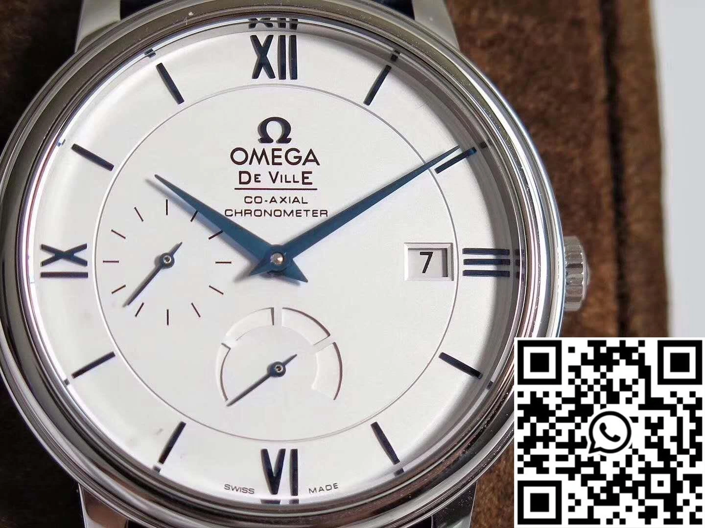 Omega De Ville Prestige Co-Axial Power Reserve 424.53.40.21.04.001 TW Factory White Dial StreetReady 308