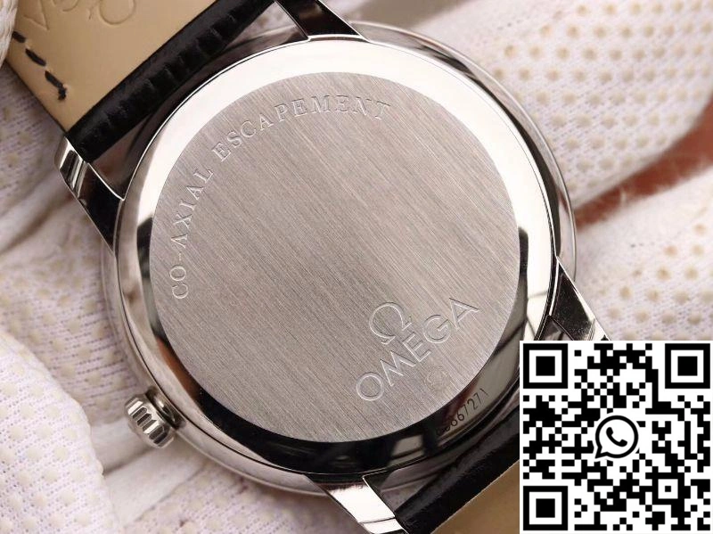 Attractive Omega De Ville Prestige Co-Axial Small Seconds 4813.40.01 Black Dial 305