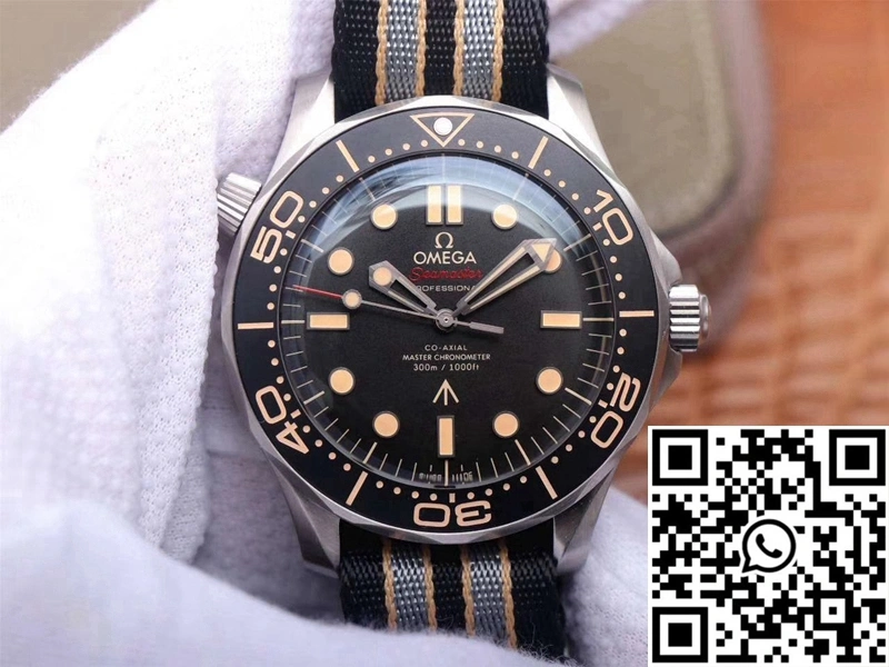 Omega Seamaster 210.92.42.20.01.001 James Bond 007 VS Factory Black Dial Durable 338