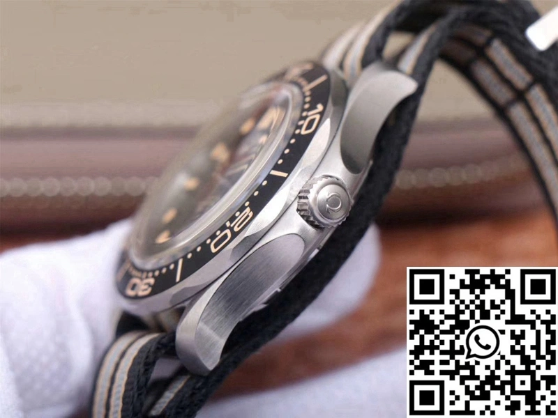 Omega Seamaster 210.92.42.20.01.001 James Bond 007 VS Factory Black Dial Durable 338