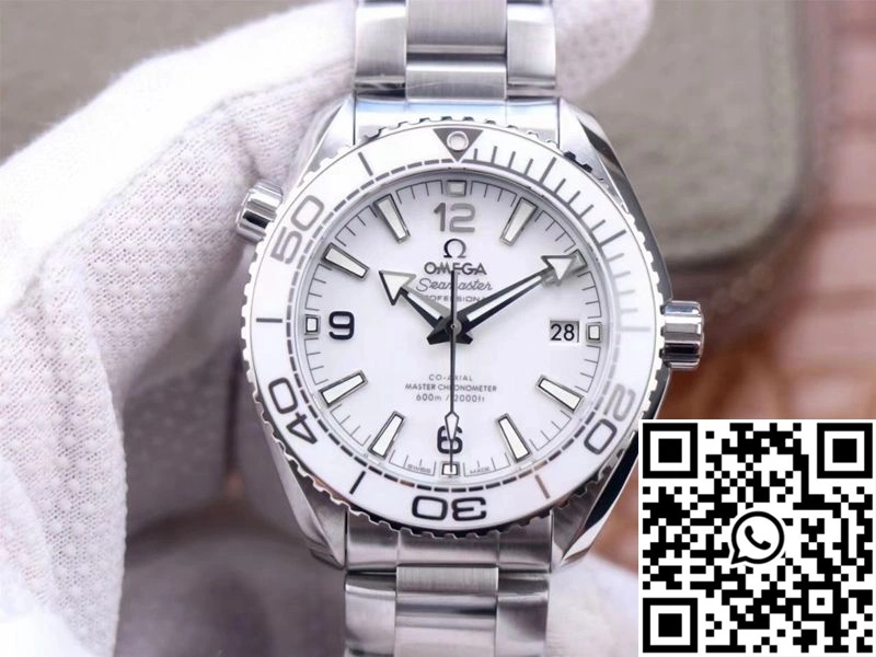 Omega Seamaster 215.30.40.20.04.001 Planet Ocean 600M VS Factory White Dial Affordable 354