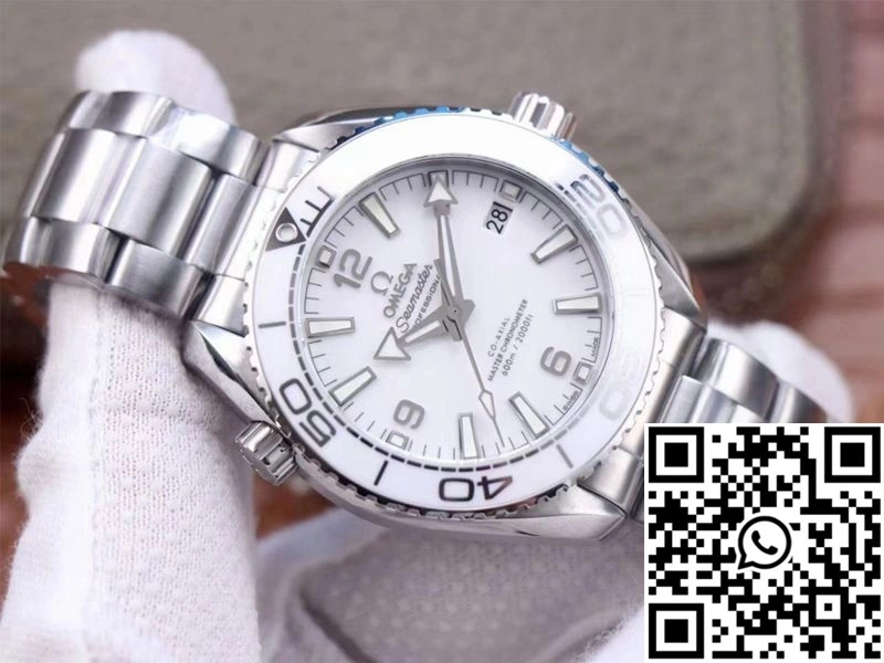 Omega Seamaster 215.30.40.20.04.001 Planet Ocean 600M VS Factory White Dial Affordable 354