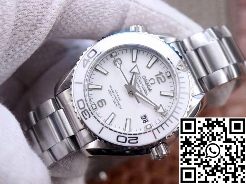 Omega Seamaster 215.30.40.20.04.001 Planet Ocean 600M VS Factory White Dial Affordable 354