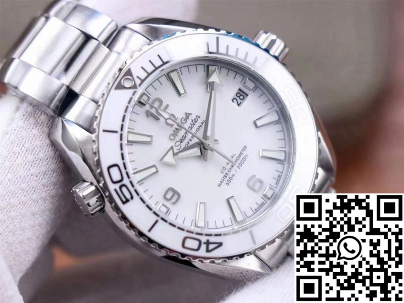 Omega Seamaster 215.30.40.20.04.001 Planet Ocean 600M VS Factory White Dial Affordable 354
