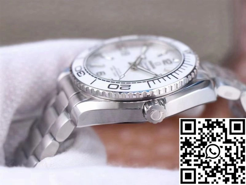 Omega Seamaster 215.30.40.20.04.001 Planet Ocean 600M VS Factory White Dial Affordable 354