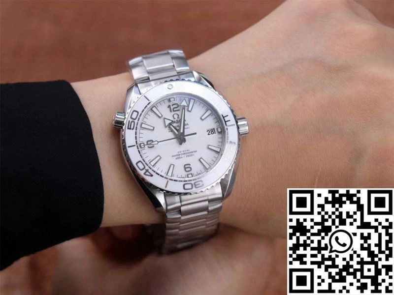 Omega Seamaster 215.30.40.20.04.001 Planet Ocean 600M VS Factory White Dial Affordable 354