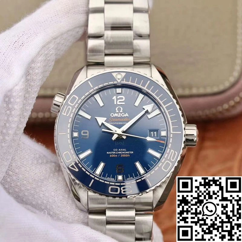 Omega Seamaster 215.30.44.21.03.001 Planet Ocean 600M VS Factory Blue Ceramic Dial Supportive 361