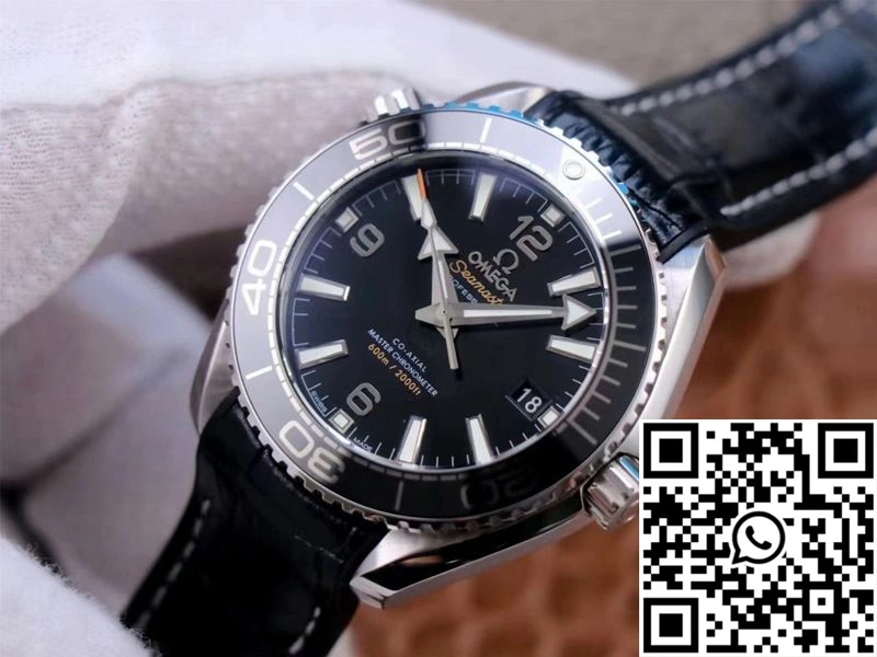 UrbanChic Omega Seamaster 215.33.40.20.01.001 Planet Ocean 600M VS Factory Black Dial 360