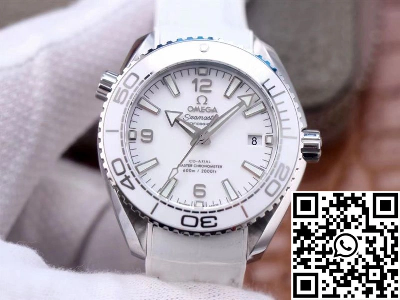 Omega Seamaster 215.33.40.20.04.001 Planet Ocean 600M VS Factory White Dial Vibrant 348