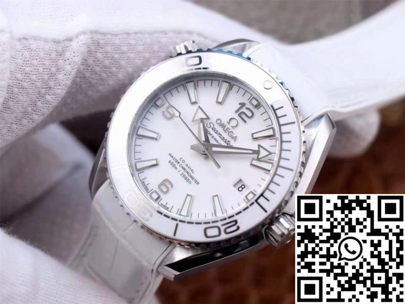 Omega Seamaster 215.33.40.20.04.001 Planet Ocean 600M VS Factory White Dial Vibrant 348