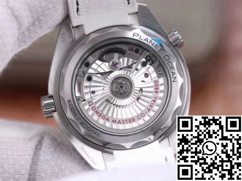 Omega Seamaster 215.33.40.20.04.001 Planet Ocean 600M VS Factory White Dial Vibrant 348