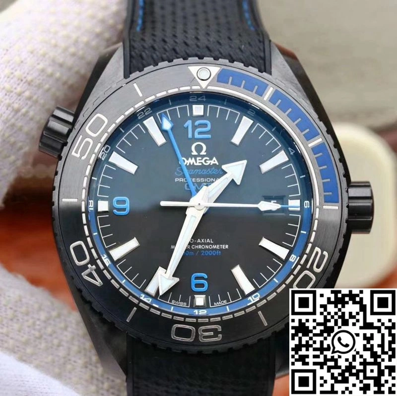 Omega Seamaster 215.92.46.22.01.002 GMT VS Factory Black Ceramic Efficient 397