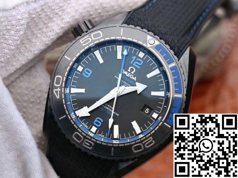 Omega Seamaster 215.92.46.22.01.002 GMT VS Factory Black Ceramic Efficient 397