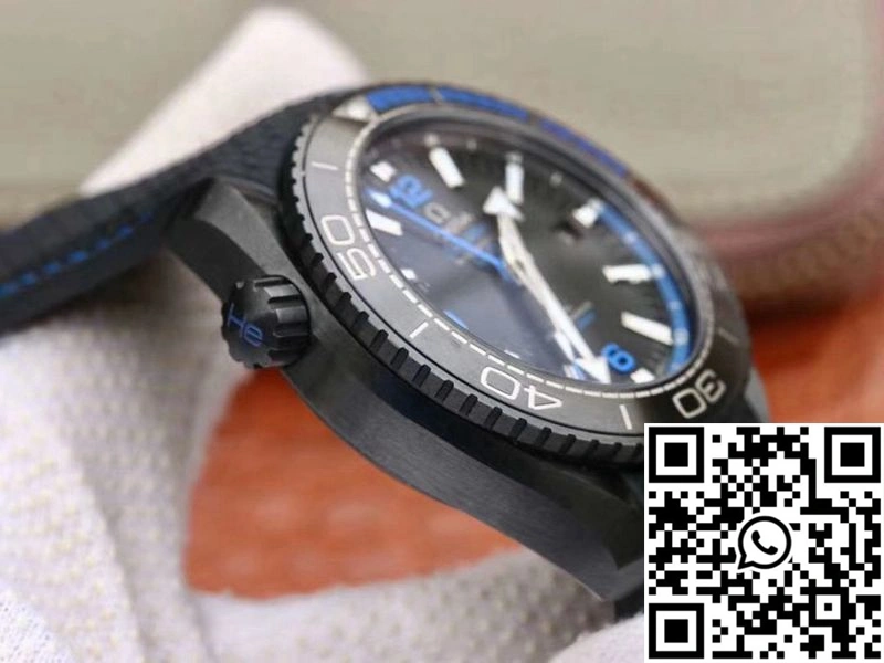 Omega Seamaster 215.92.46.22.01.002 GMT VS Factory Black Ceramic Efficient 397