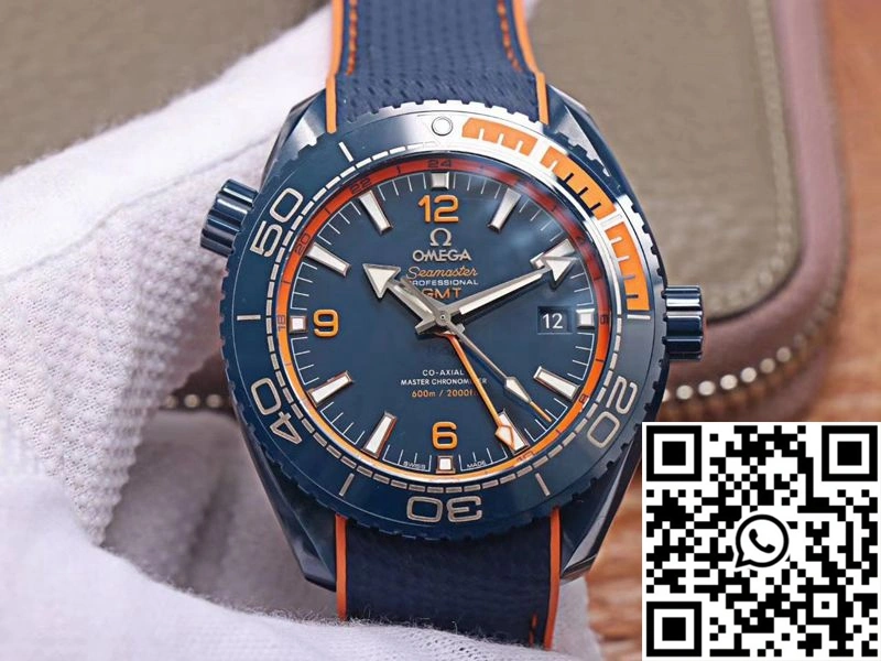 Omega Seamaster 215.92.46.22.03.001 GMT VS Factory Blue Ceramic EasyCare 353