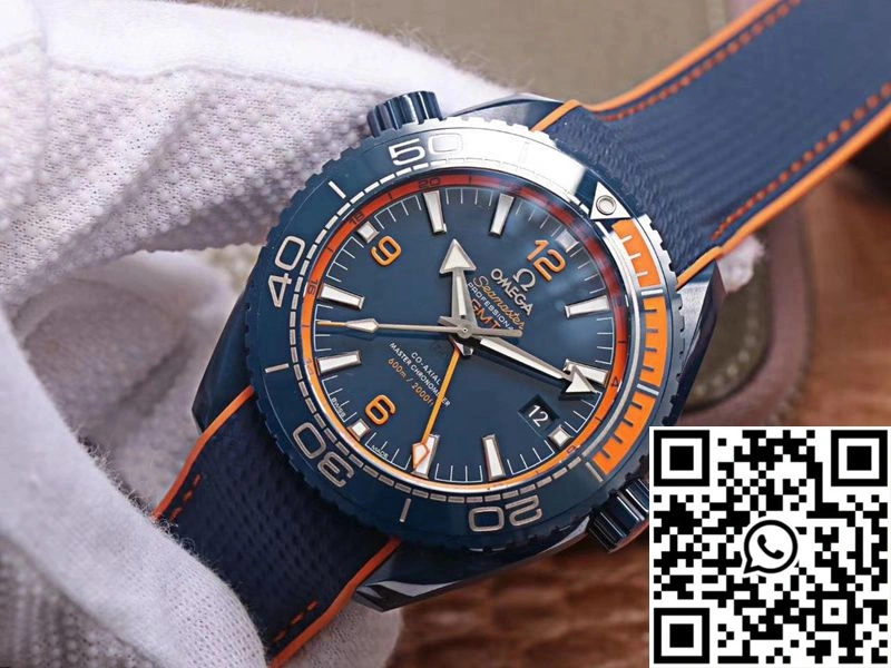 Omega Seamaster 215.92.46.22.03.001 GMT VS Factory Blue Ceramic EasyCare 353