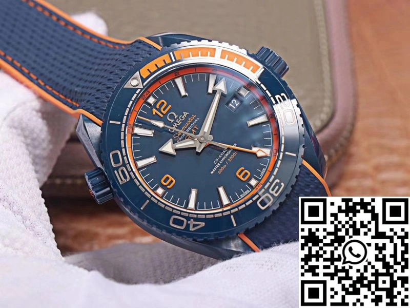 Omega Seamaster 215.92.46.22.03.001 GMT VS Factory Blue Ceramic EasyCare 353