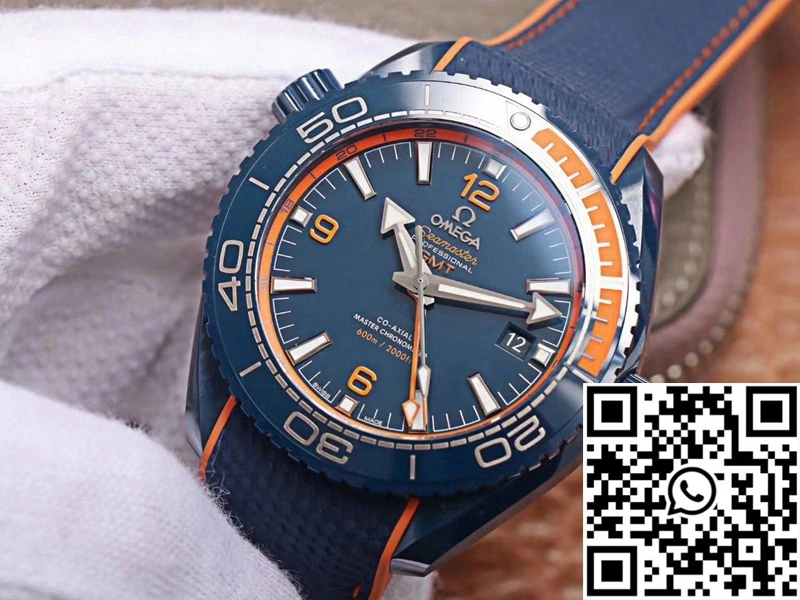 Omega Seamaster 215.92.46.22.03.001 GMT VS Factory Blue Ceramic EasyCare 353