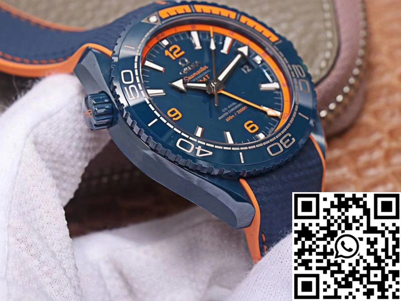 Omega Seamaster 215.92.46.22.03.001 GMT VS Factory Blue Ceramic EasyCare 353