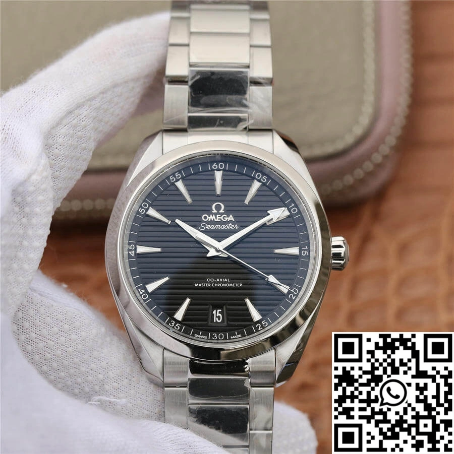 Elegant Omega Seamaster 220.10.41.21.01.001 VS Factory Black Dial 356