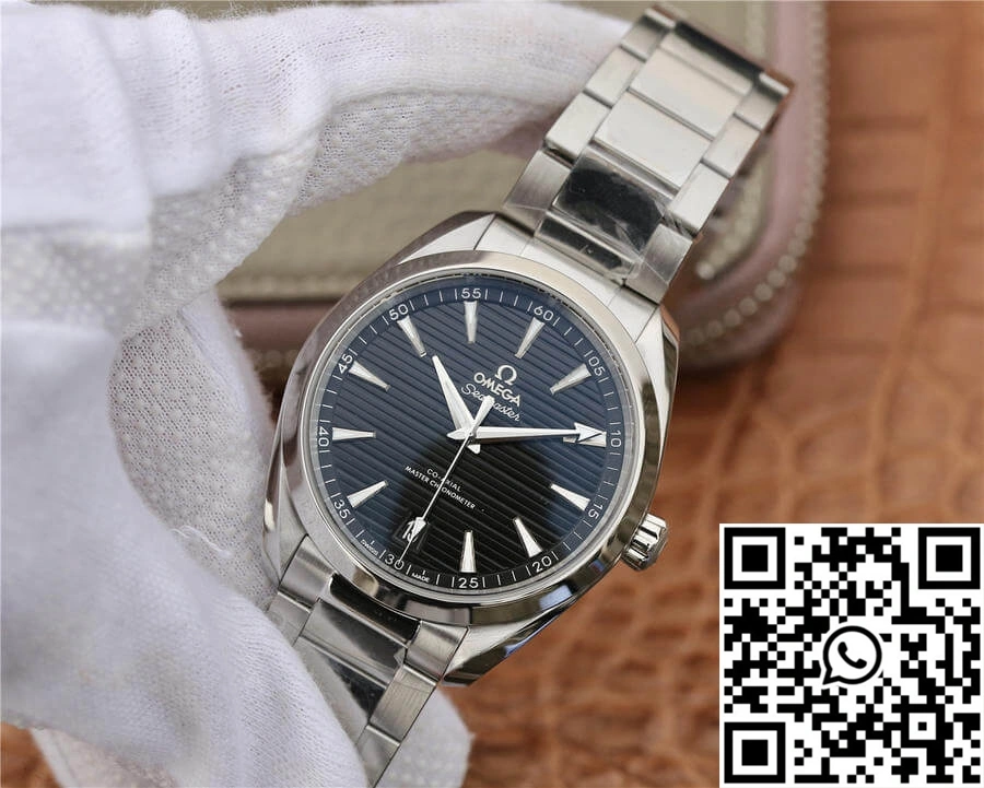 Elegant Omega Seamaster 220.10.41.21.01.001 VS Factory Black Dial 356