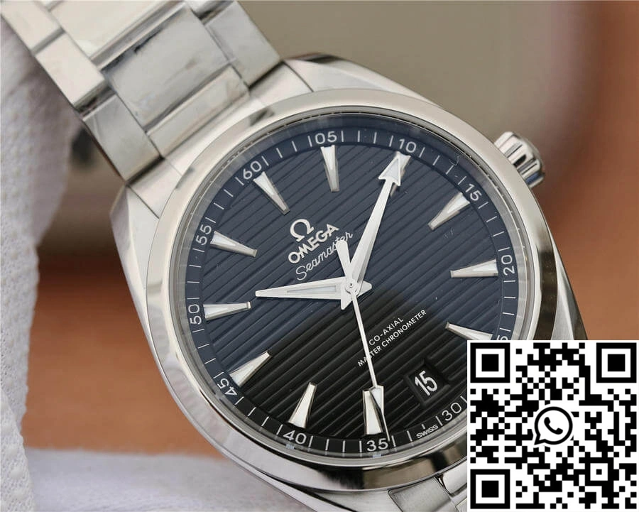Elegant Omega Seamaster 220.10.41.21.01.001 VS Factory Black Dial 356