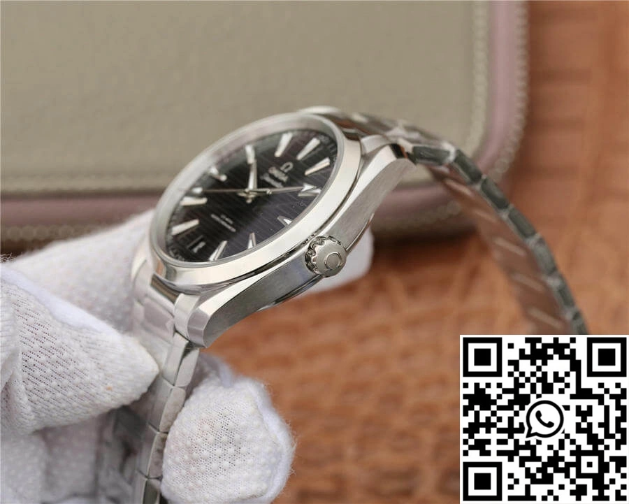 Elegant Omega Seamaster 220.10.41.21.01.001 VS Factory Black Dial 356