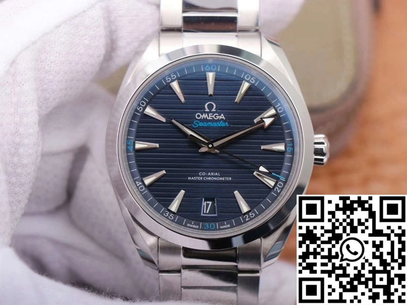 EasyMatch Omega Seamaster 220.10.41.21.03.001 VS Factory Blue Dial 336