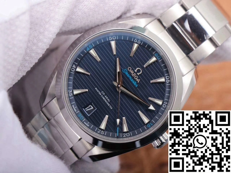 EasyMatch Omega Seamaster 220.10.41.21.03.001 VS Factory Blue Dial 336