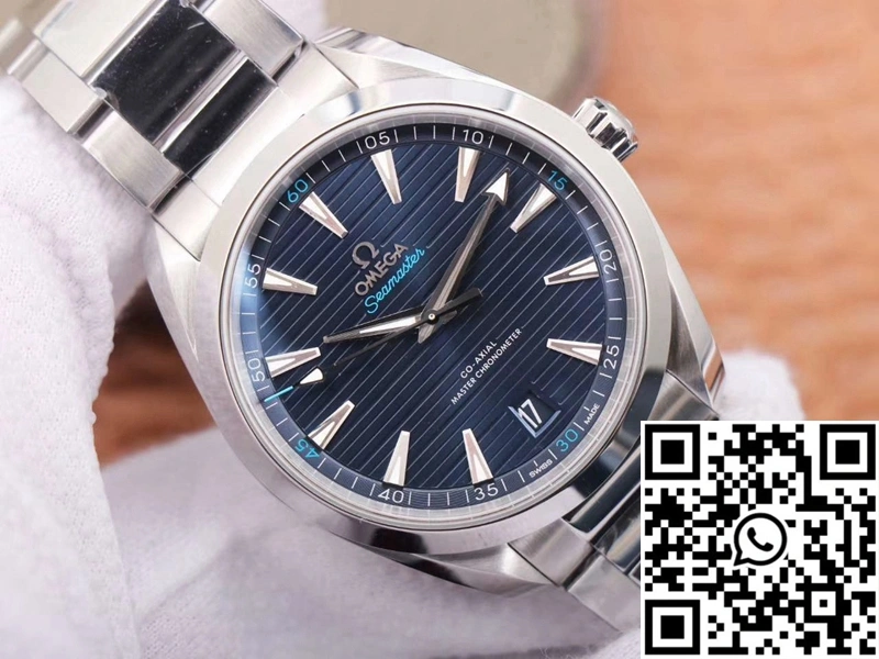 EasyMatch Omega Seamaster 220.10.41.21.03.001 VS Factory Blue Dial 336