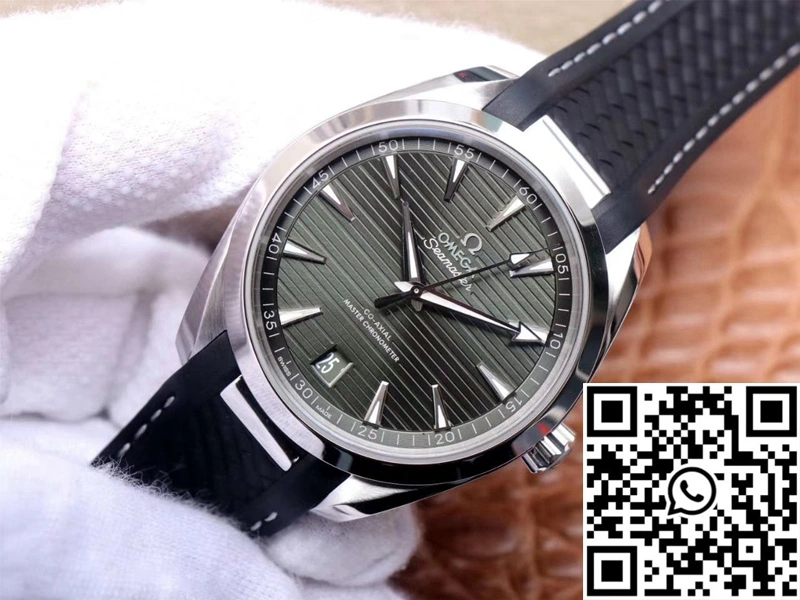 Omega Seamaster 220.13.41.21.10.001 VS Factory Green Dial MoistureWicking 375