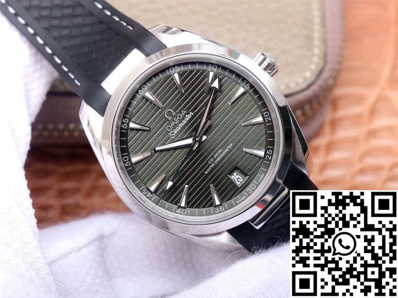 Omega Seamaster 220.13.41.21.10.001 VS Factory Green Dial MoistureWicking 375