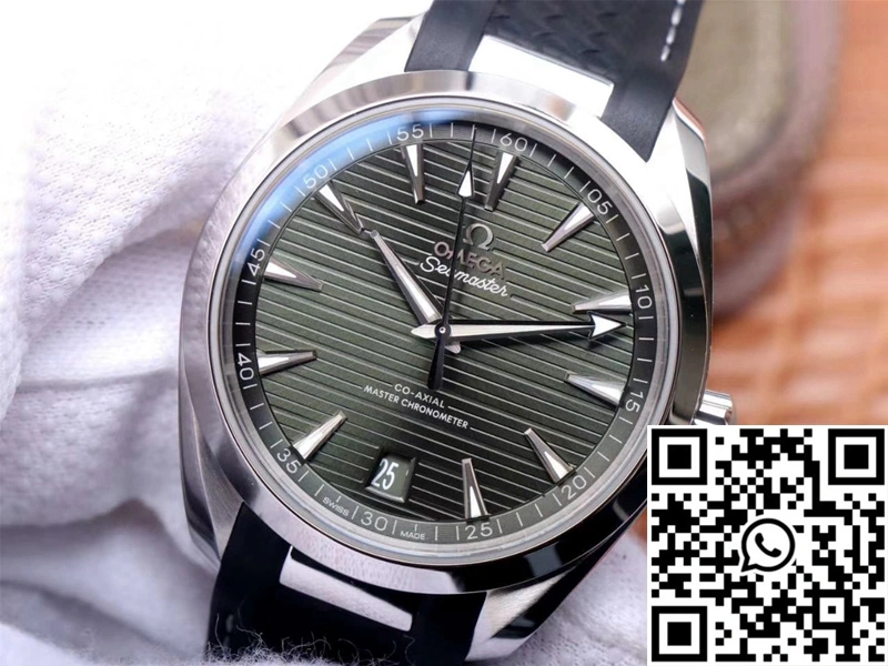Omega Seamaster 220.13.41.21.10.001 VS Factory Green Dial MoistureWicking 375