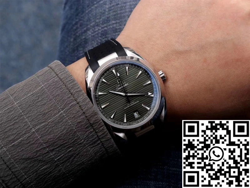 Omega Seamaster 220.13.41.21.10.001 VS Factory Green Dial MoistureWicking 375