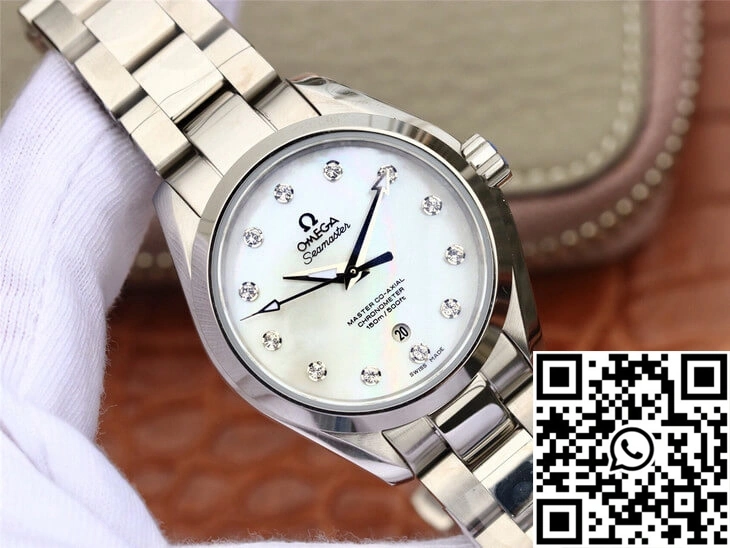 Tailored Omega Seamaster 231.10.34.20.55.002 Aqua Terra 150M 3S Factory Diamond Dial 345
