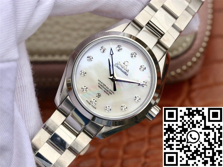 Tailored Omega Seamaster 231.10.34.20.55.002 Aqua Terra 150M 3S Factory Diamond Dial 345