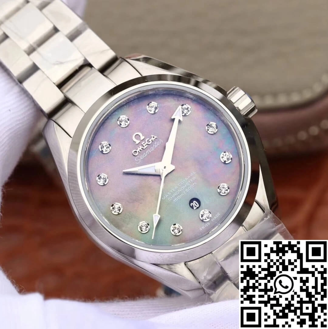 GoodFit Omega Seamaster 231.10.34.20.57.001 Aqua Terra 150M 3S Factory Mother-Of-Pearl Dial 404