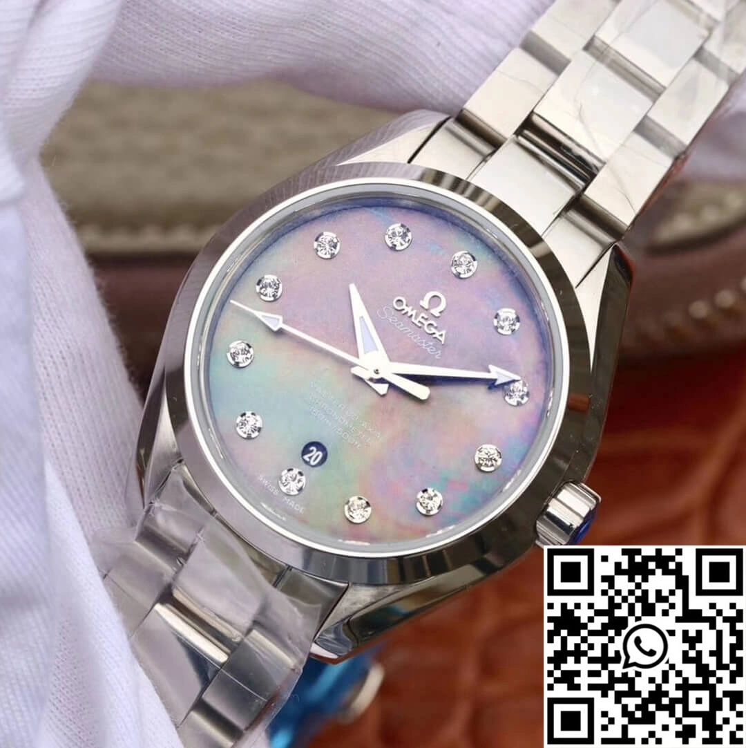 GoodFit Omega Seamaster 231.10.34.20.57.001 Aqua Terra 150M 3S Factory Mother-Of-Pearl Dial 404