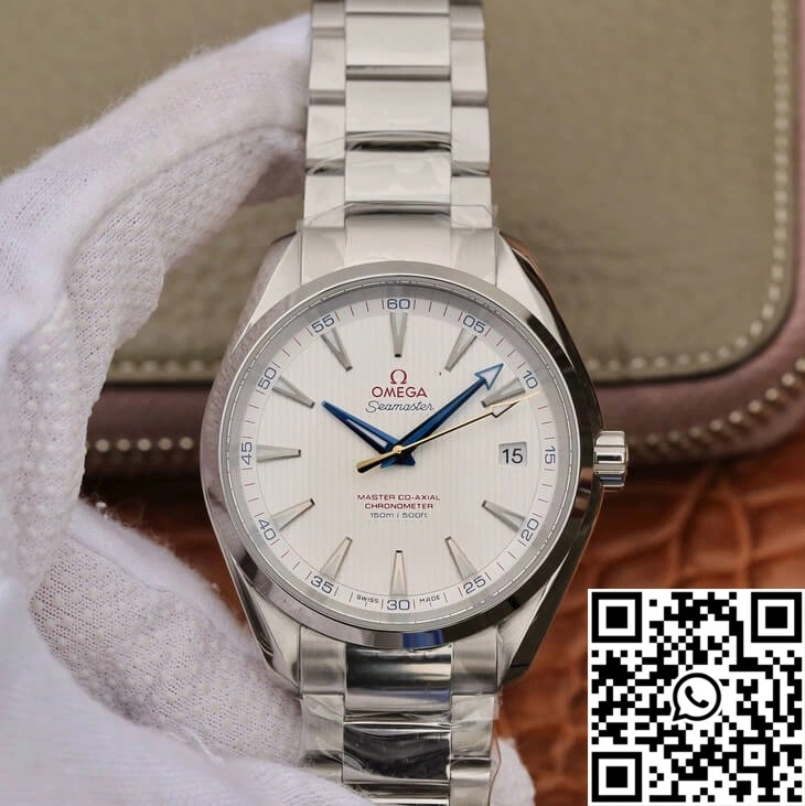 Omega Seamaster 231.10.42.21.02.002 VS Factory White Dial Compact 383