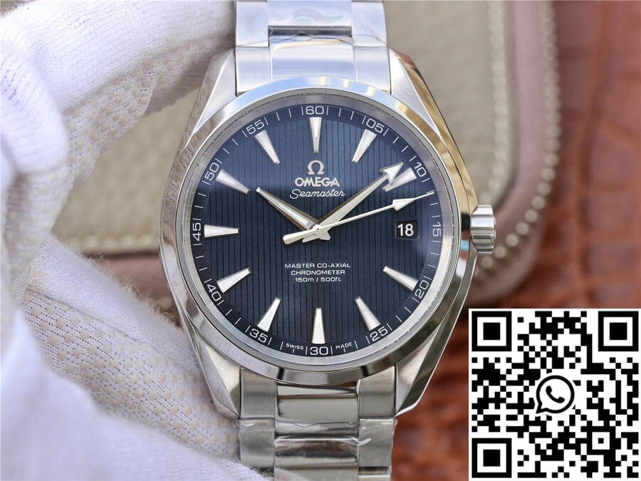 Omega Seamaster 231.10.42.21.03.001 VS Factory Blue Dial GoAnywhere 373