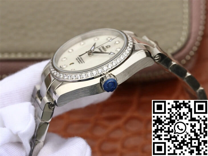 Stylish Omega Seamaster 231.15.34.20.55.002 Aqua Terra 150M 3S Factory White Dial 341