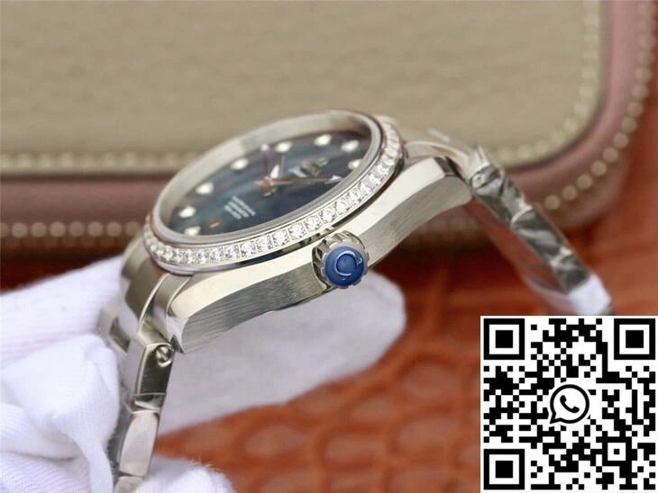 UrbanStyle Omega Seamaster 231.15.34.20.57.001 Aqua Terra 150M 3S Factory Mother-Of-Pearl Dial 351
