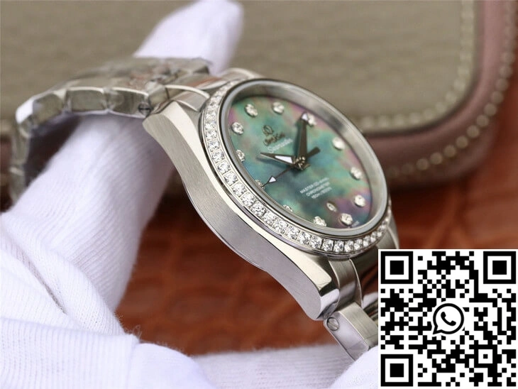 UrbanStyle Omega Seamaster 231.15.34.20.57.001 Aqua Terra 150M 3S Factory Mother-Of-Pearl Dial 351