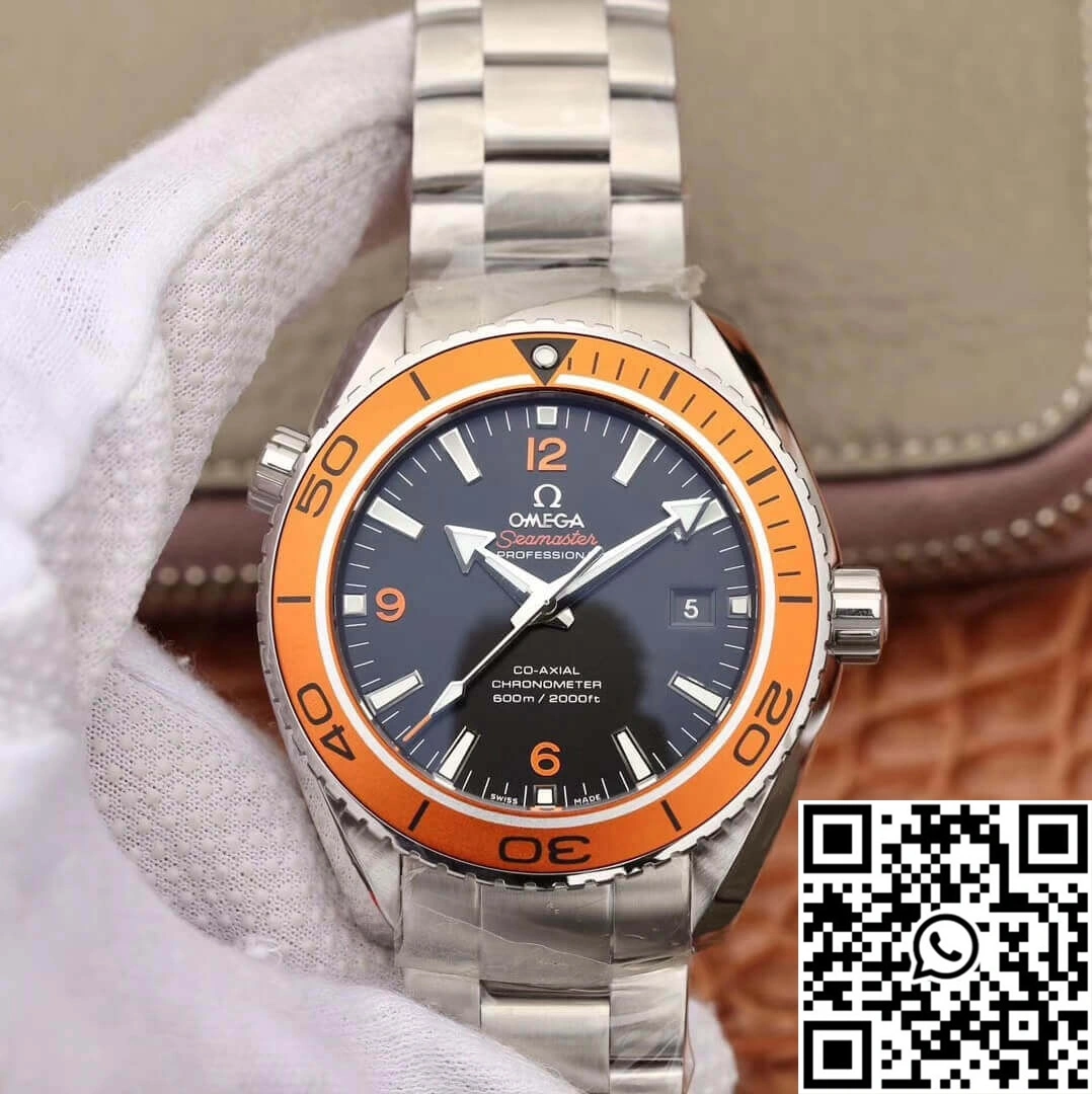 Omega Seamaster 232.30.46.21.01.002 VS Factory Orange Bezel Refined 342