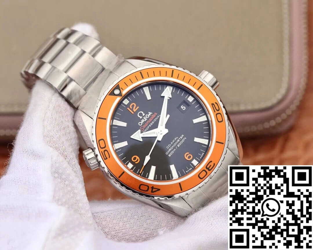 Omega Seamaster 232.30.46.21.01.002 VS Factory Orange Bezel Refined 342