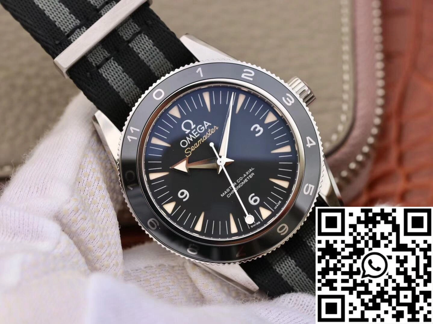 Omega Seamaster 300 Spectre 007 Limited Edition 233.32.41.21.01.001 VS Factory Black Dial HighQuality 437