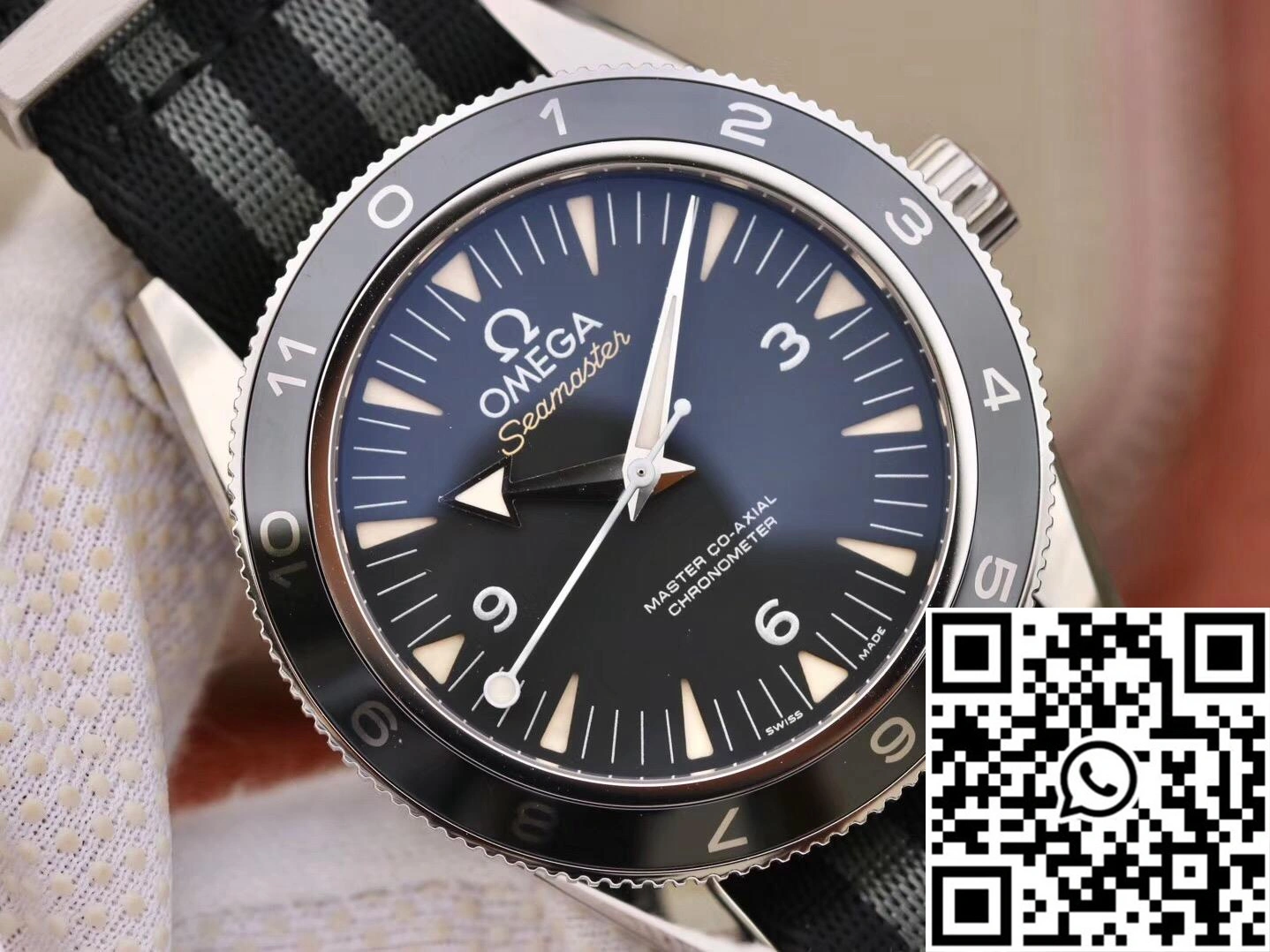 Omega Seamaster 300 Spectre 007 Limited Edition 233.32.41.21.01.001 VS Factory Black Dial HighQuality 437