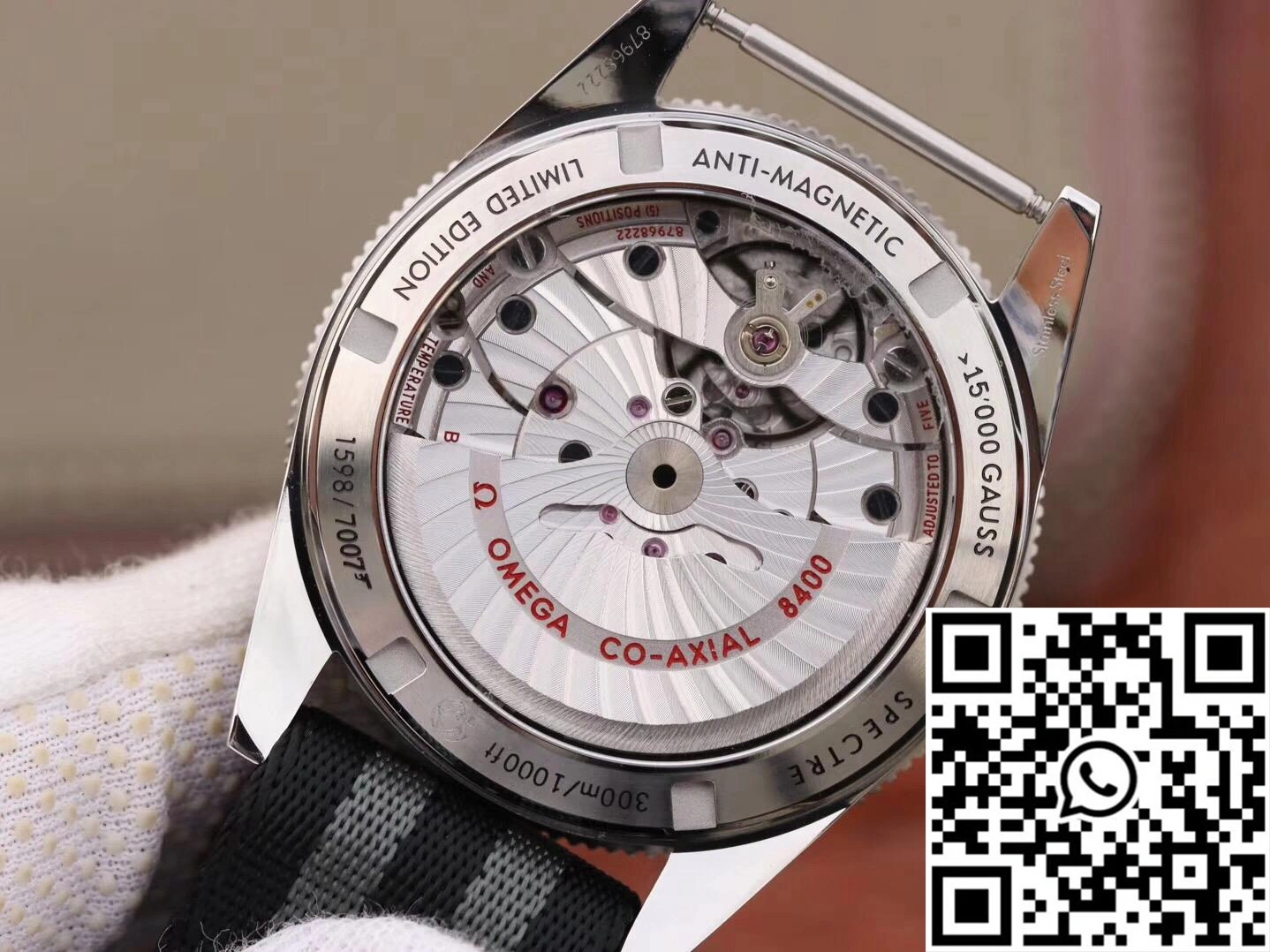Omega Seamaster 300 Spectre 007 Limited Edition 233.32.41.21.01.001 VS Factory Black Dial HighQuality 437
