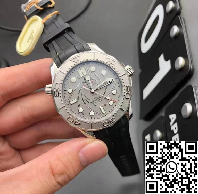 HighPerformance Omega Seamaster 300M 42MM VS Factory Titanium Bezel 381